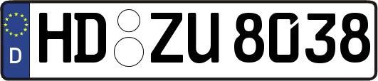 HD-ZU8038
