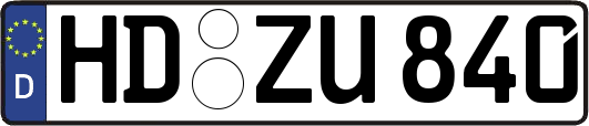 HD-ZU840