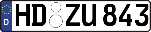 HD-ZU843