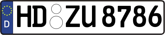 HD-ZU8786