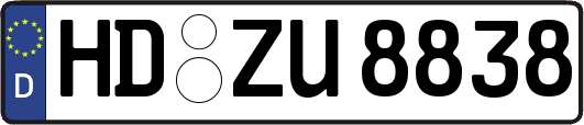 HD-ZU8838