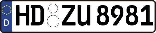 HD-ZU8981