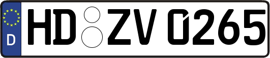 HD-ZV0265