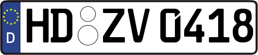 HD-ZV0418