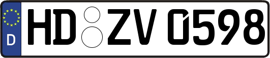 HD-ZV0598