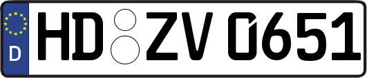 HD-ZV0651