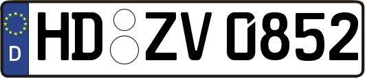 HD-ZV0852