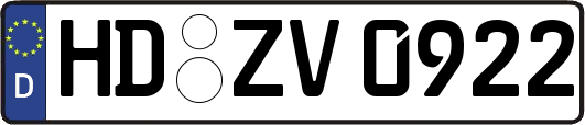 HD-ZV0922
