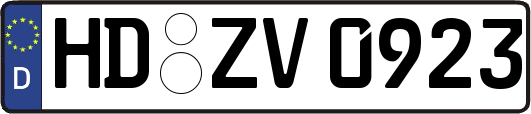 HD-ZV0923