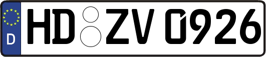 HD-ZV0926