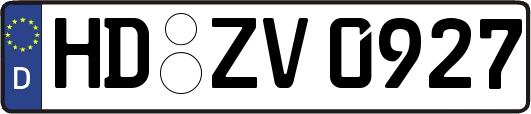 HD-ZV0927