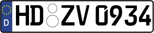 HD-ZV0934
