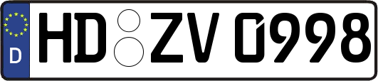HD-ZV0998