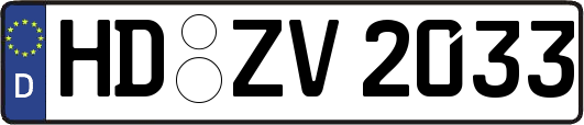 HD-ZV2033