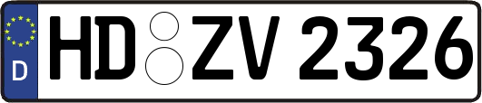 HD-ZV2326