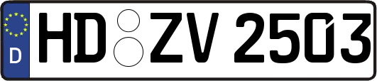 HD-ZV2503