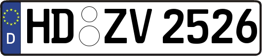 HD-ZV2526