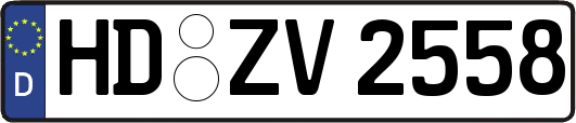 HD-ZV2558