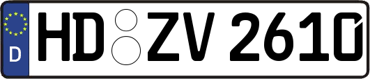 HD-ZV2610