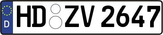 HD-ZV2647