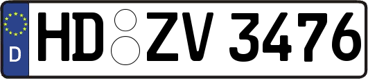 HD-ZV3476