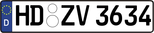 HD-ZV3634