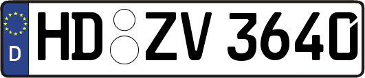 HD-ZV3640
