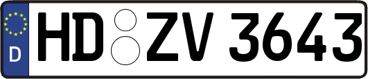 HD-ZV3643