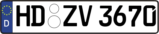 HD-ZV3670