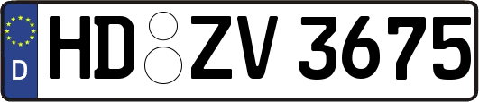 HD-ZV3675