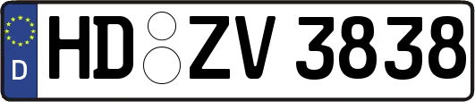 HD-ZV3838