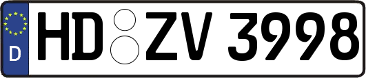 HD-ZV3998