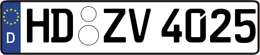 HD-ZV4025