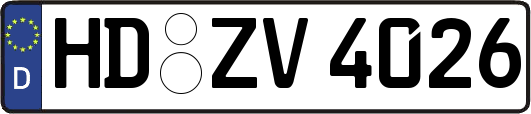 HD-ZV4026