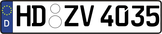 HD-ZV4035