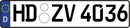 HD-ZV4036