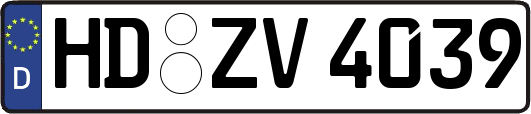 HD-ZV4039