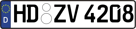 HD-ZV4208