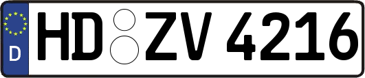 HD-ZV4216
