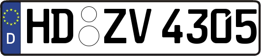 HD-ZV4305