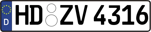 HD-ZV4316