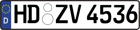 HD-ZV4536