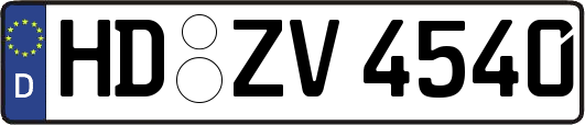 HD-ZV4540