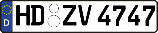 HD-ZV4747