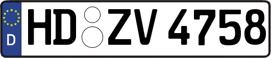 HD-ZV4758