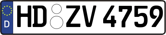 HD-ZV4759