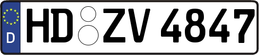 HD-ZV4847