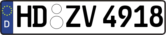 HD-ZV4918