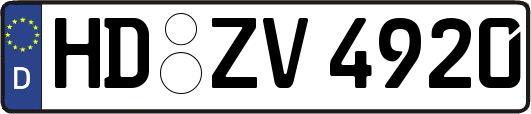 HD-ZV4920