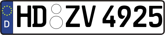 HD-ZV4925